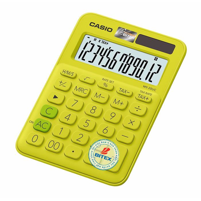 MÁY TÍNH CASIO MS-20UC CHÍNH HÃNG
