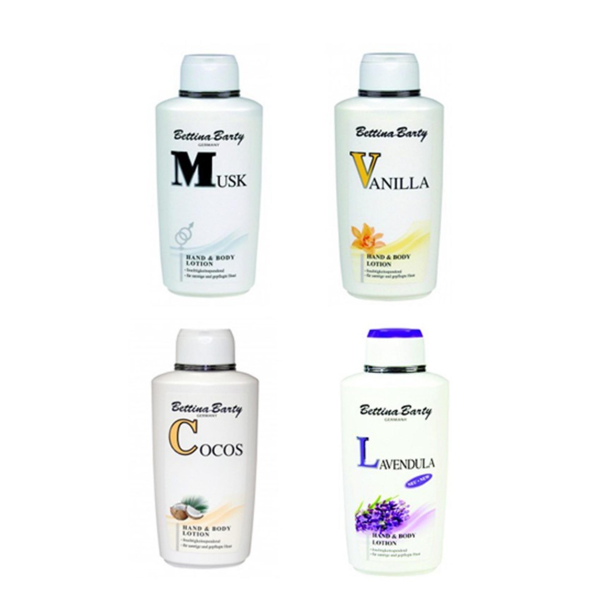 Sữa tắm Vanilla Bettina Barty 500ml