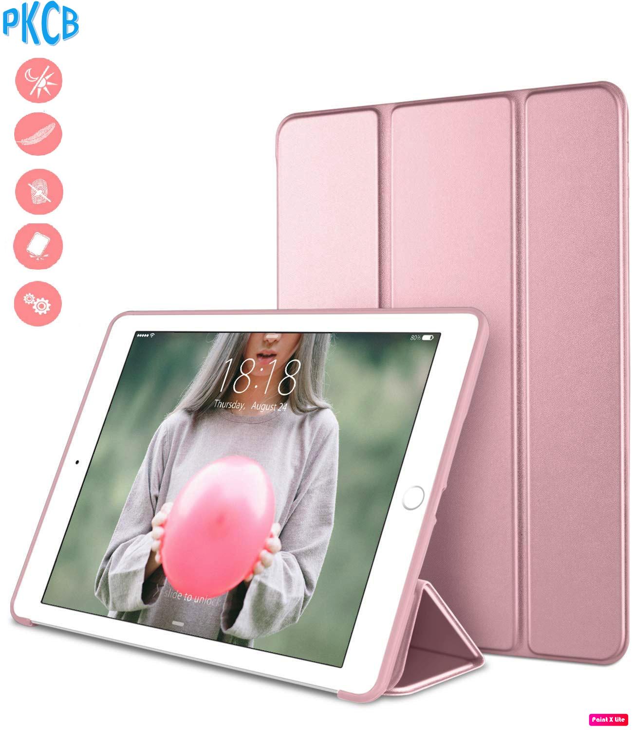Bao da kiêm ốp lưng Silicon dẻo cho iPad Mini 4 - PKCB