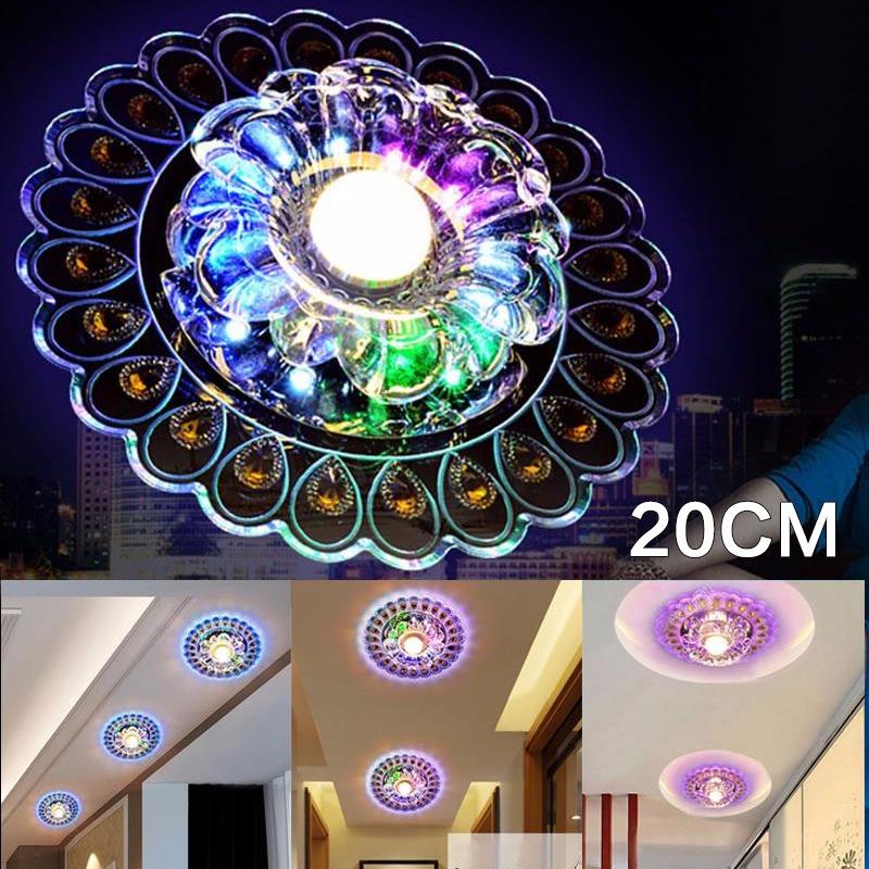 Đèn pha lê ốp trần PLCC03