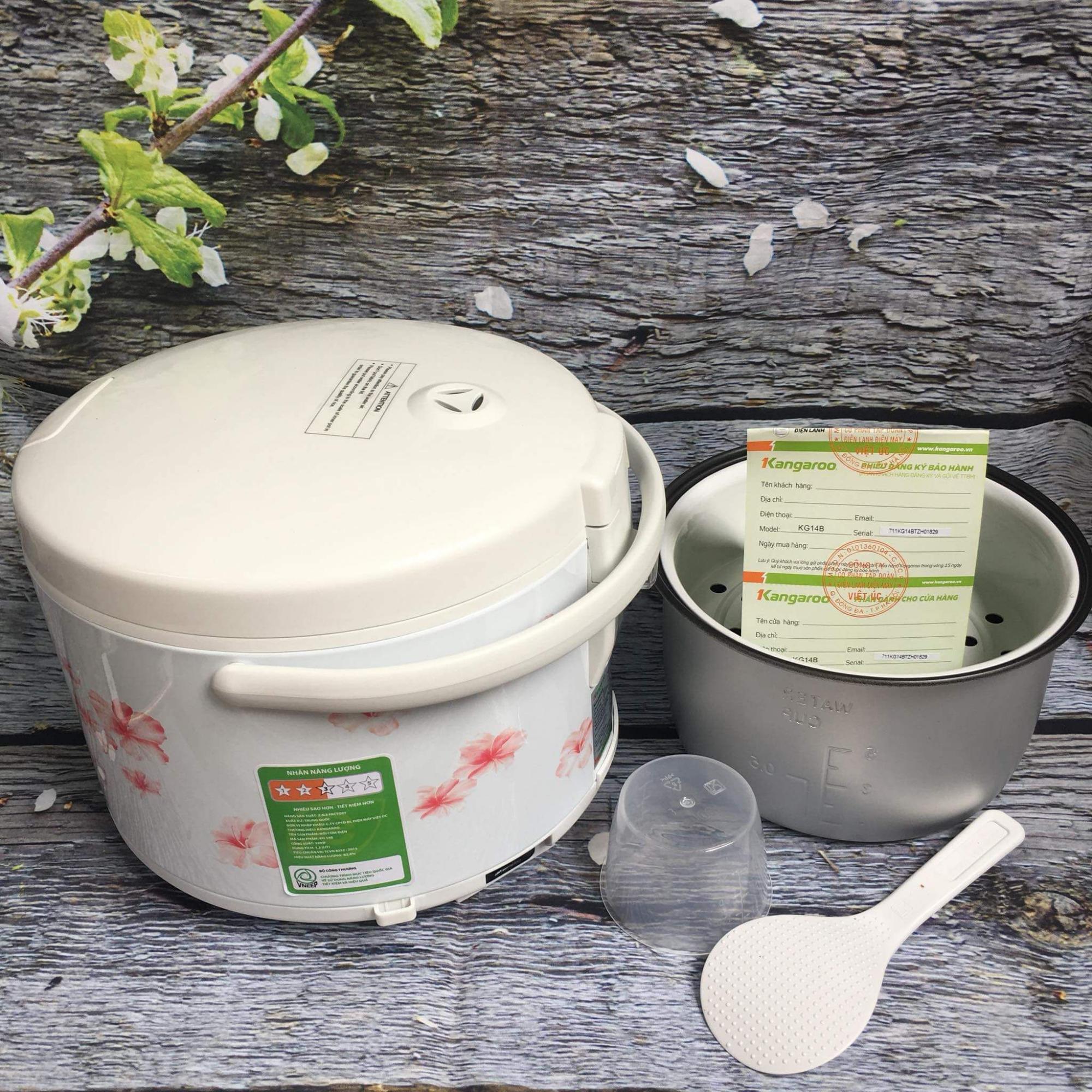 NỒI CƠM ĐIỆN KANGAROO KG14B 1.2l