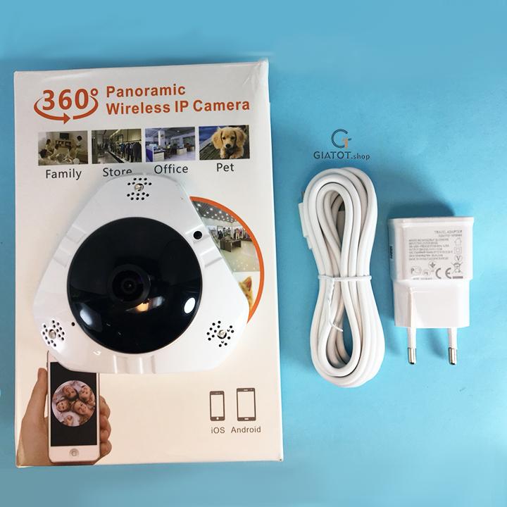 Camera wifi mini Yoosee Panoramic VR360 HD-960P cao cấp