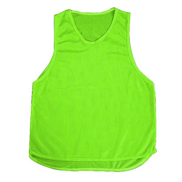 Áo lưới tập bóng đá bộ 10 chiếc áo màu xanh chuối