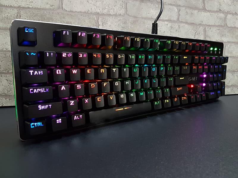 Phím cơ quang học Gnet K89 RGB
