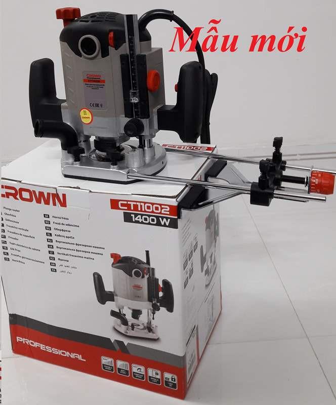 Máy phay gỗ Crown CT11002 - 1400W - New