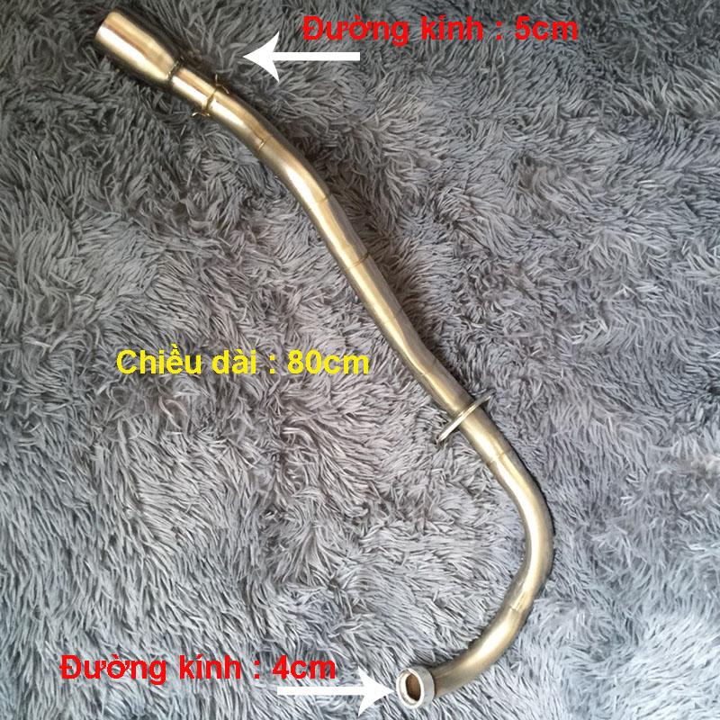 Cổ bô inox xe EXCITER 150