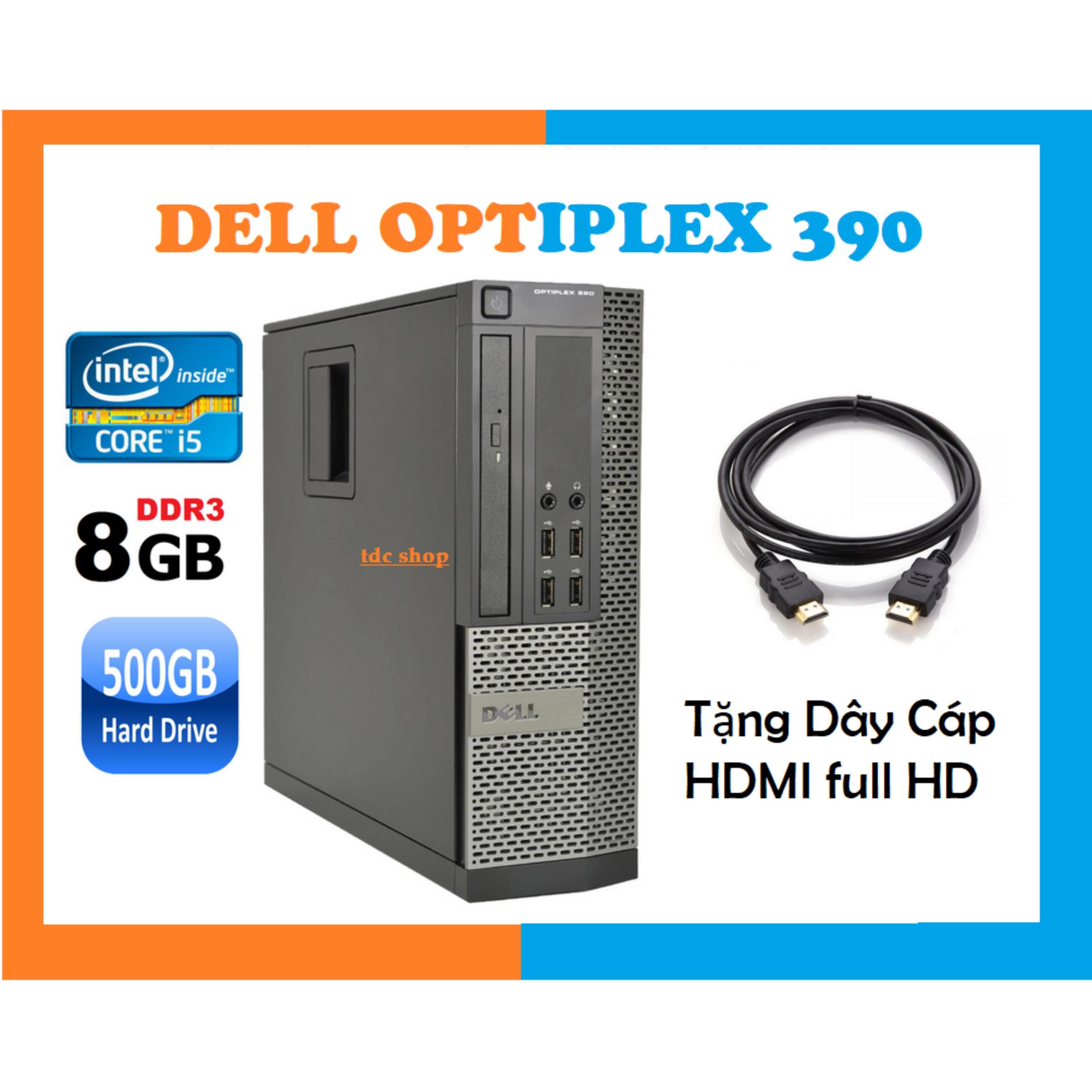 Máy tính đồng bộ dell optiplex 390 core i5 ram 8gb hdd 500gb