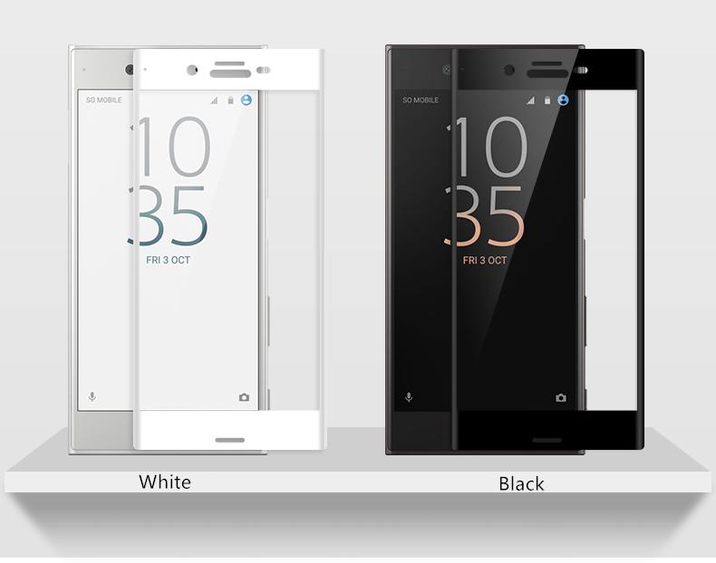 Miếng Dán Cường Lực 4D Full Màn cho Sony XZ Premium (Đen)