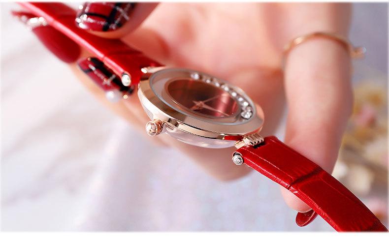 Đồng hồ nữ Sanda P245 Dây Da Cao Cấp mẫu mới
