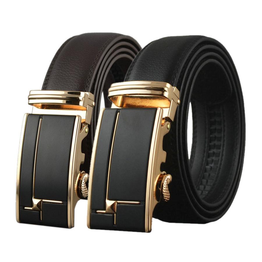 Thắt lưng nam da thật phong cách Hàn Quốc AT Leather P110