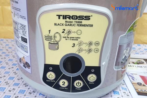 Máy Làm Tỏi Đen Tiross TS906 (Sấy khô 2h, tỏi dẻo, ngon) Bảo hành 12T