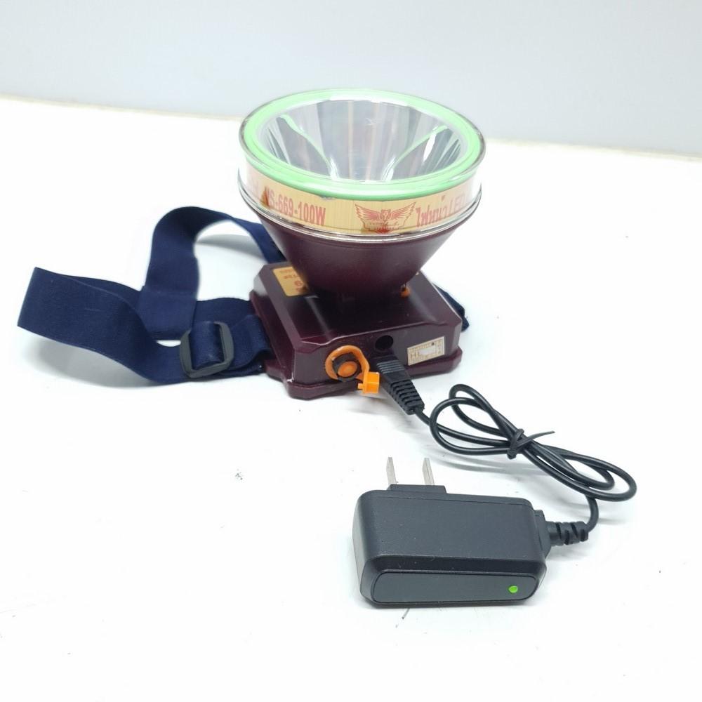 Đèn Pin LED Đeo Đầu Victory VS-669 100W ( Bóng Trắng )
