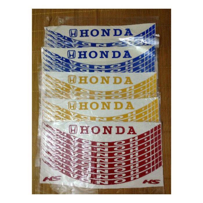 Tem Honda phản quang