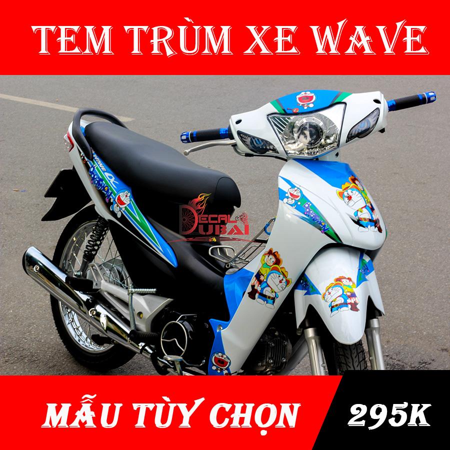 Tem trùm xe wave