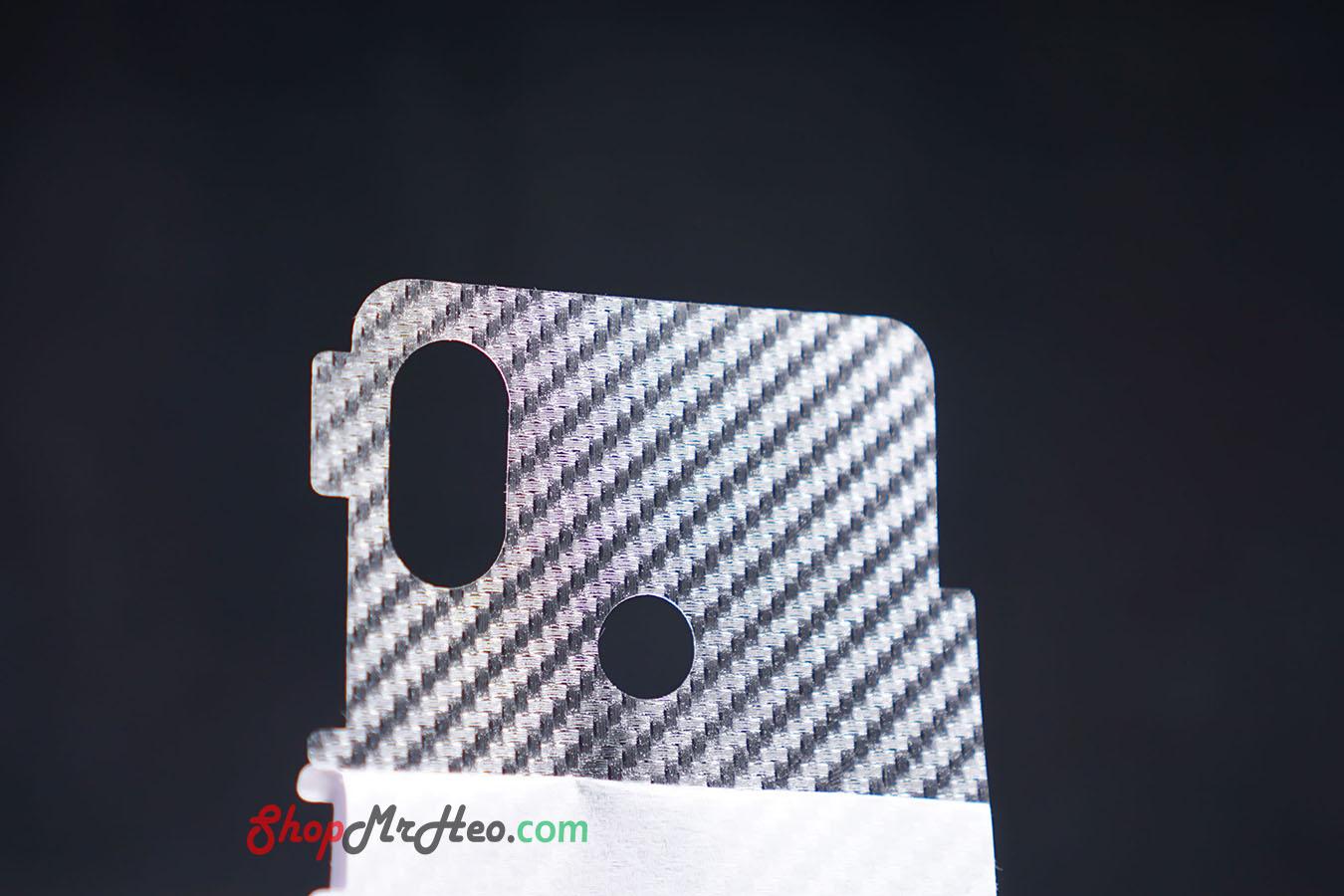 [HCM]Bộ 3 Skin Dán Mặt Lưng Vân 3D Xiaomi Mi A2 Lite - Redmi 6 Pro