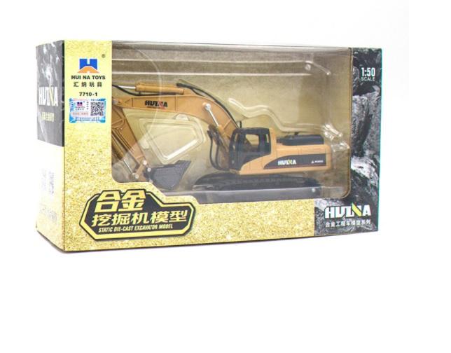 Máy xúc mô hình tĩnh Huina như thật