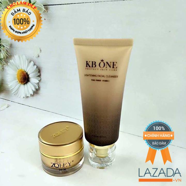 Combo trắng da ngừa lão hóa Zoley & Kbone [Chính hãng]