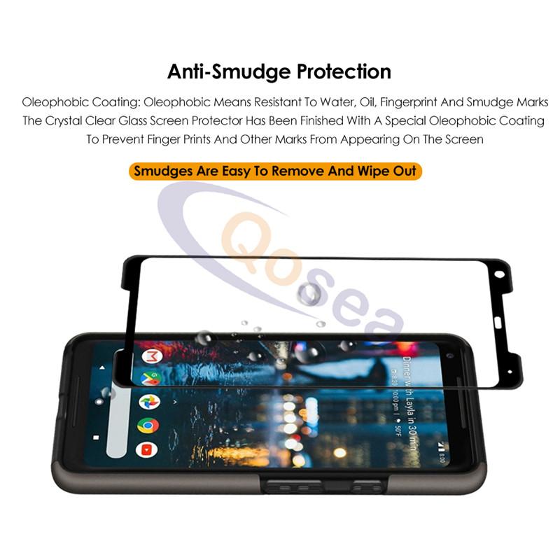 Miếng Dán 4D Full Màn Cho Google Pixel 2XL (Đen)