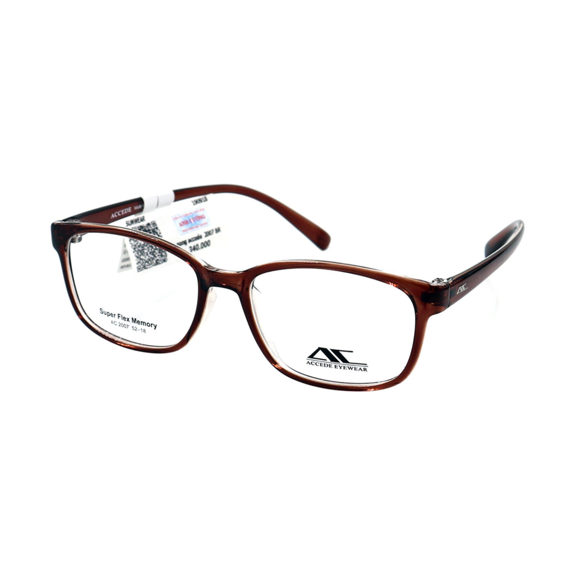 Gọng kính unisex accede ac2007 br