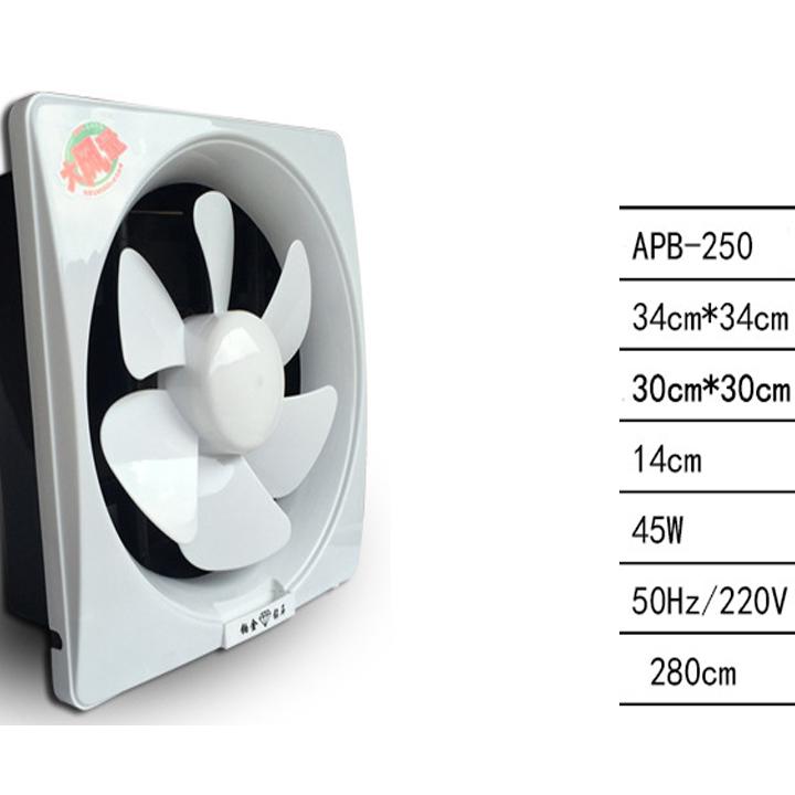 Quạt Thông Gió Gắn Tường 2 Chiều 8 Inch Cao Cấp