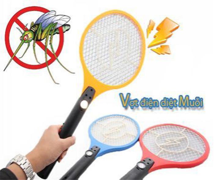 [HCM]Vợt đập ruồi muỗi sạc điện nhanh tiện lợi