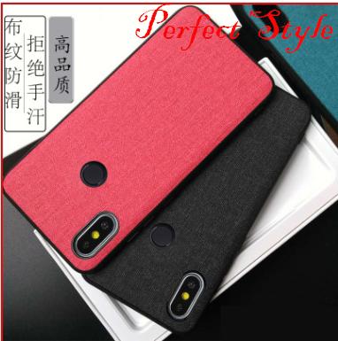 Ốp Lưng Xiaomi Redmi Note 6 Pro Vân Vải Jean Bắt Mắt