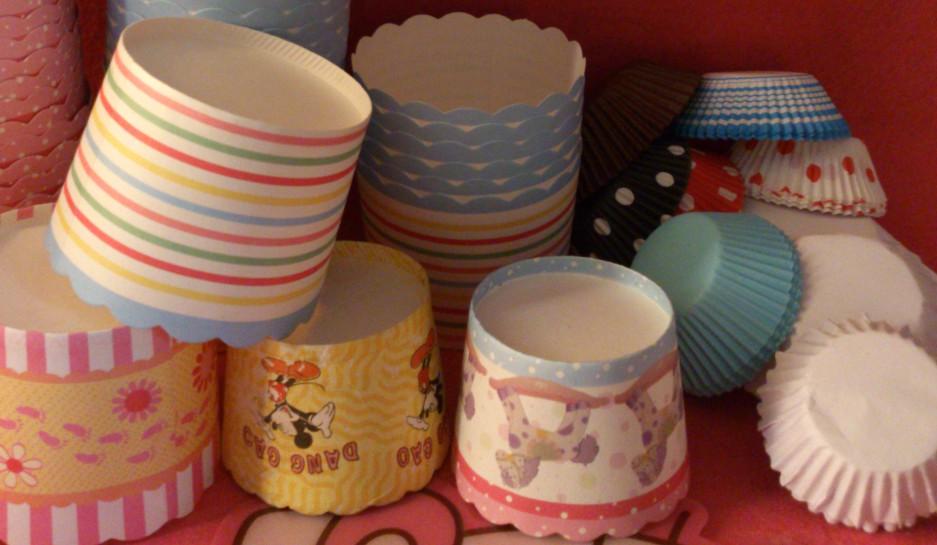 COMBO 50 LY CUPCAKE GIẤY NHỎ
