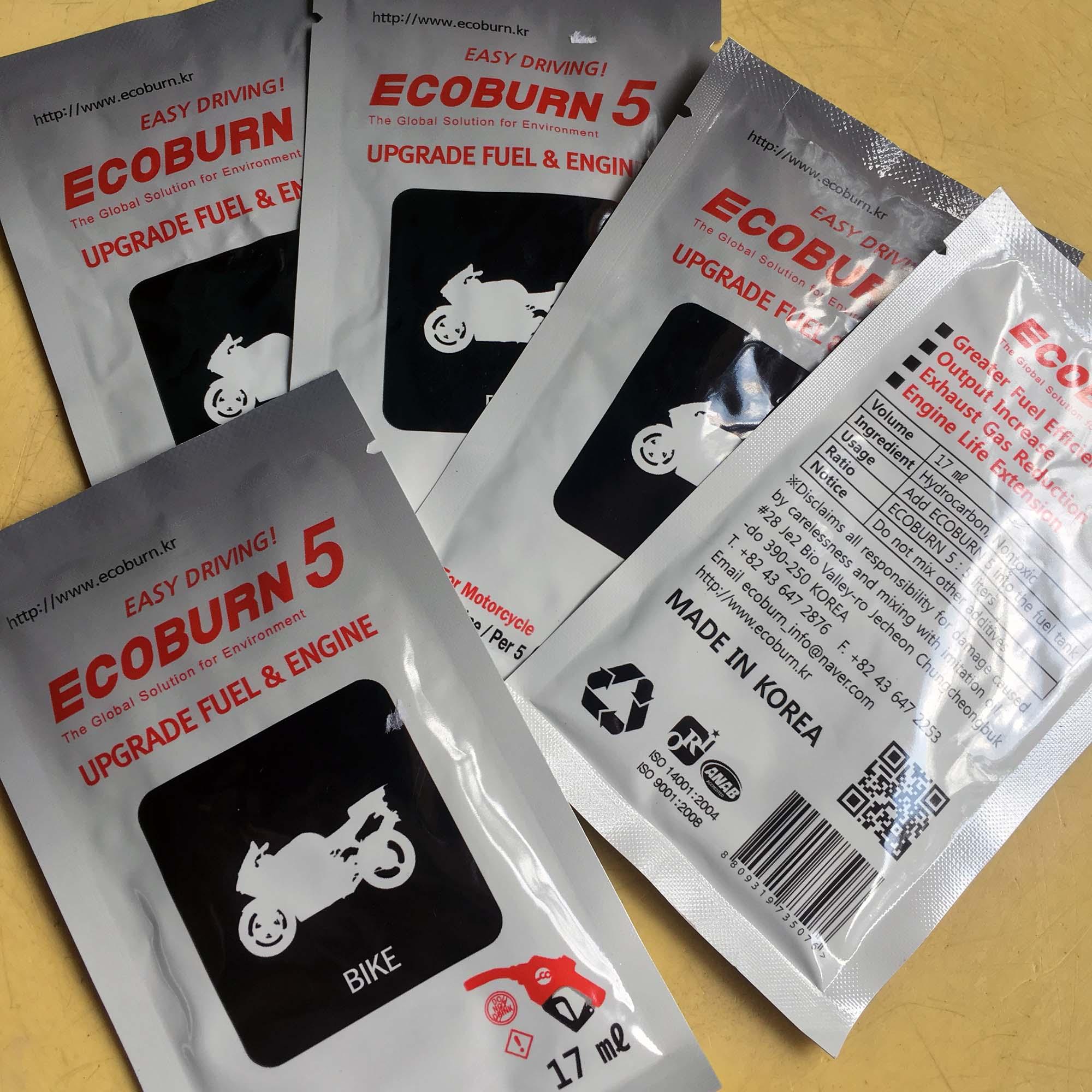 Bộ 10 gói Phụ gia xăng ECOBURN 3