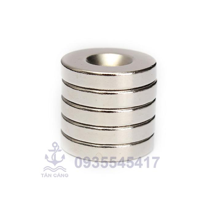 Nam châm tròn 25 x 5 mm
