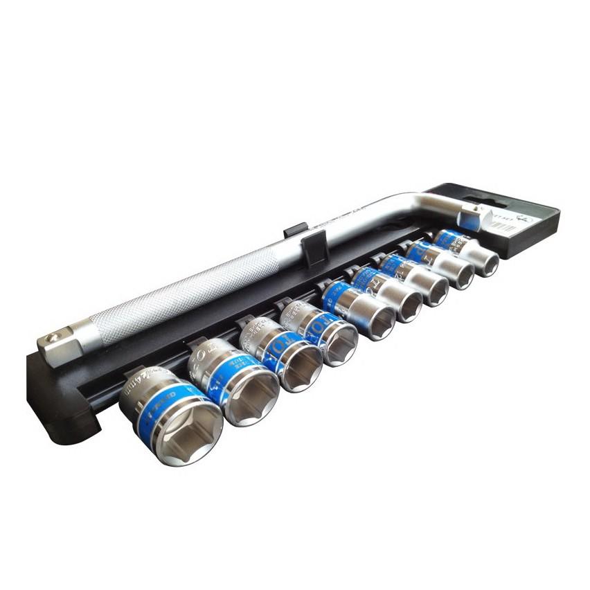 Bộ tuýp 10 chi tiết 1/2 (cần kéo trượt)-Top TBS-12246