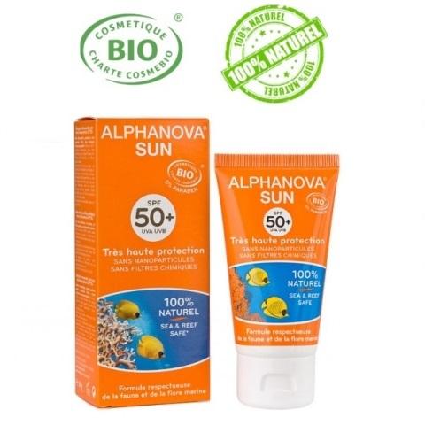 Kem chống nắng hữu cơ Alphanova SPF50 tuýp 50ml