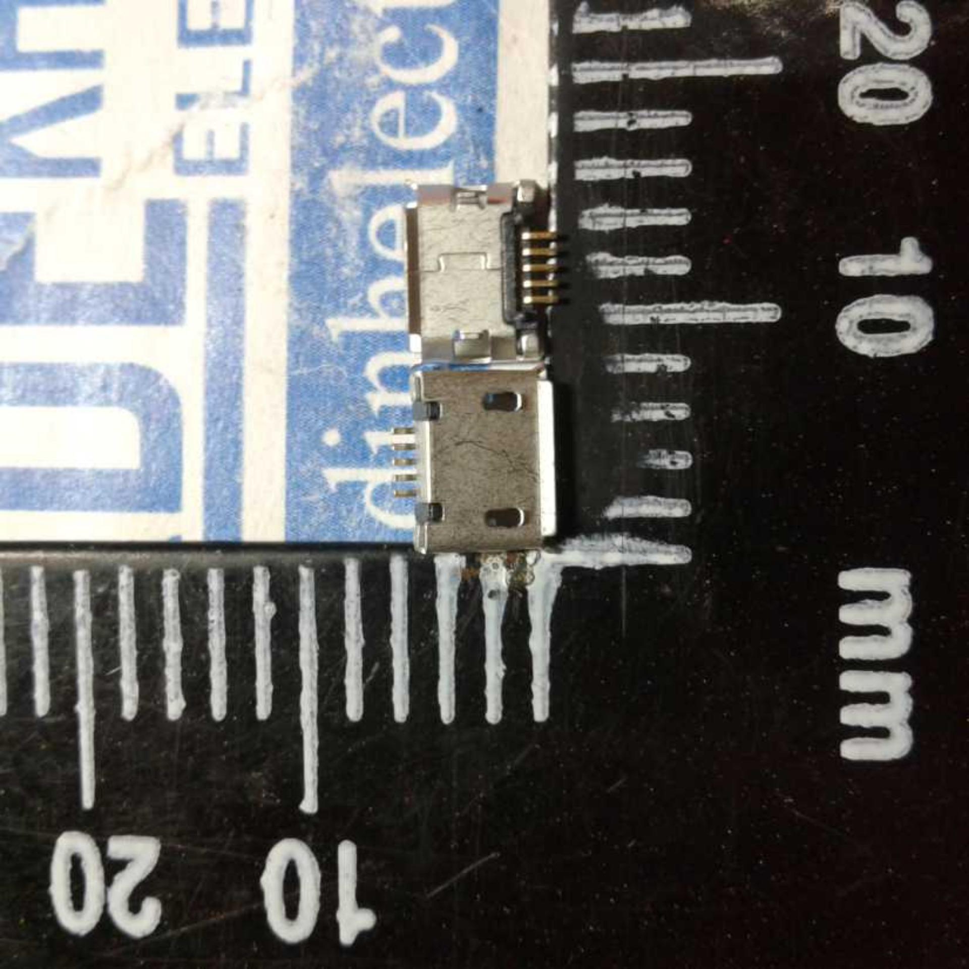 Combo 10 con đầu jack cắm microusb cái mk5p trụ cắm chân dài kde0212