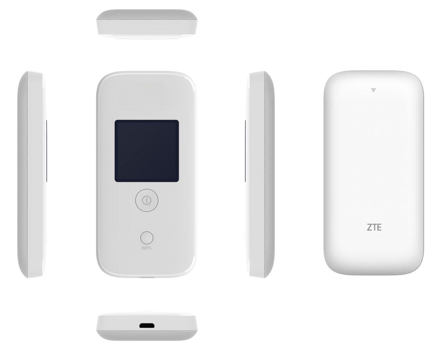 Phát Wifi 3G/4G ZTE MF65+ Plus Màu Đen