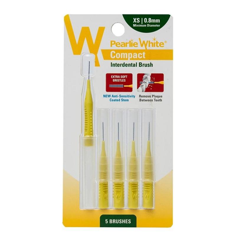 [HCM]Pearlie White Bàn Chải Kẻ Răng gói 5 cái