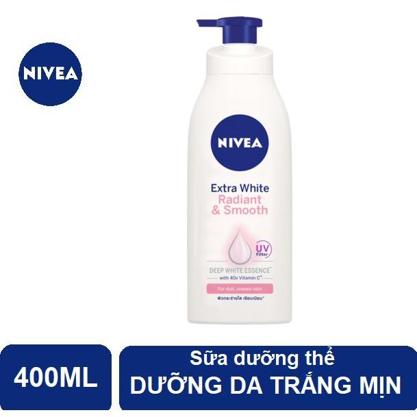 Sữa Dưỡng Thể Dưỡng Da Trắng Mịn Nivea (400ml)