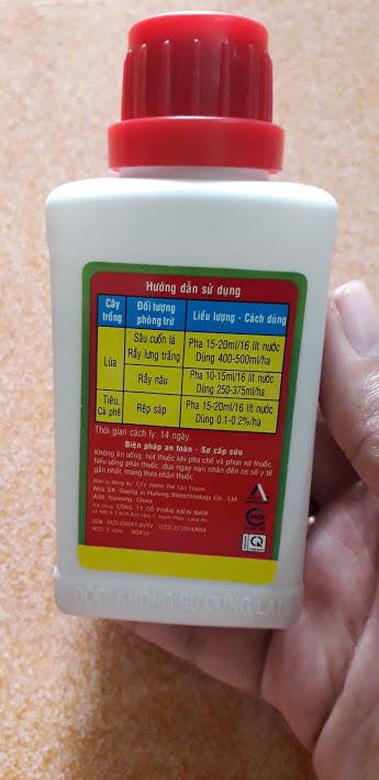 Đặc trị bọ trĩ và rệp trắng Confidor Dizorin Pro (đặc trị rệp sáp, rệp trắng, rầy nây, sâu cuốn lá) 100ml