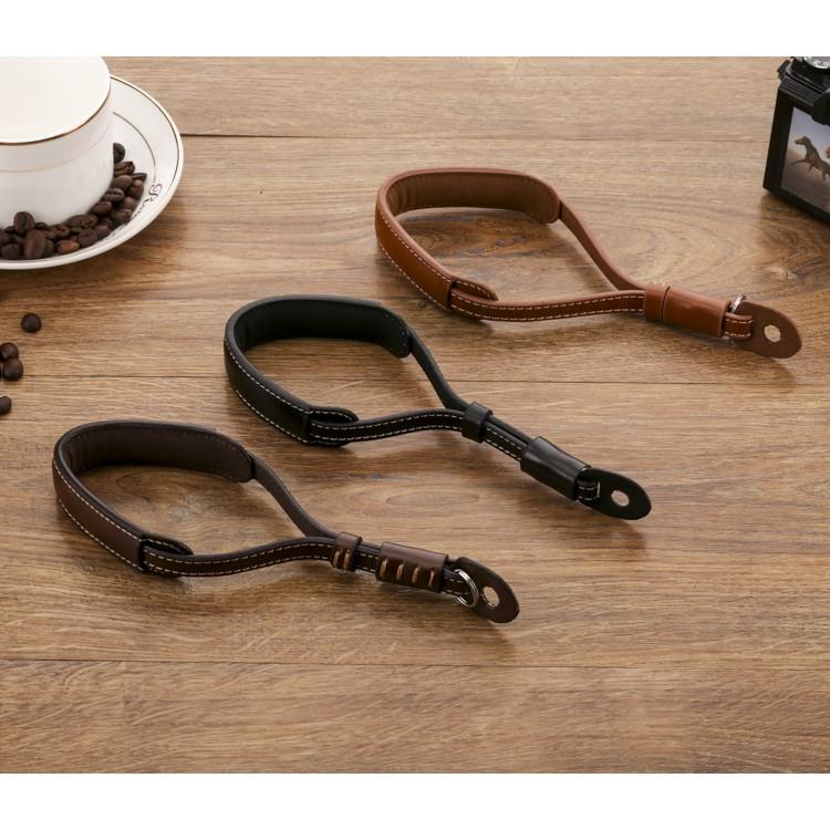 [HCM]Dây máy ảnh đeo cổ tay Hand Strap da