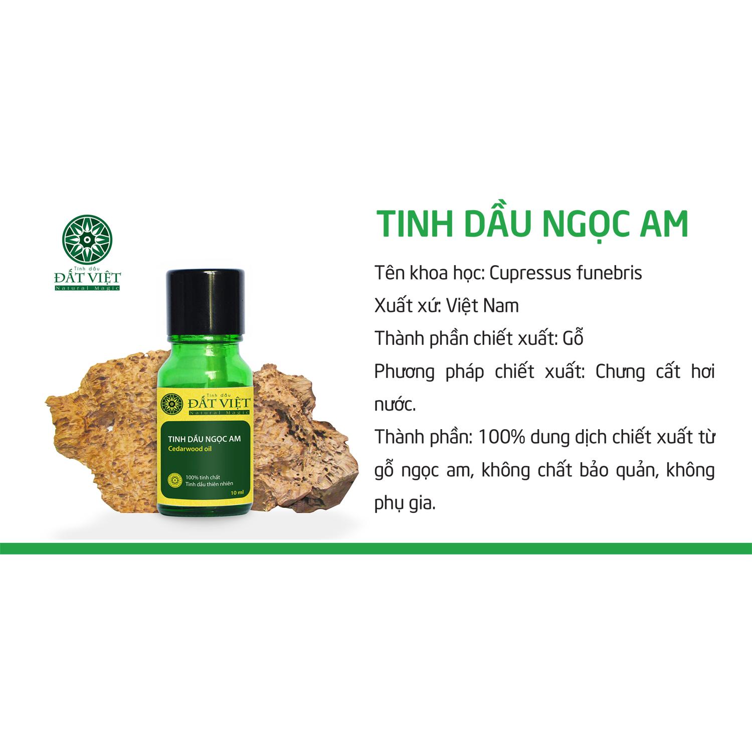 [HCM]Tinh Dầu Ngọc Am Đất Việt (10ml)