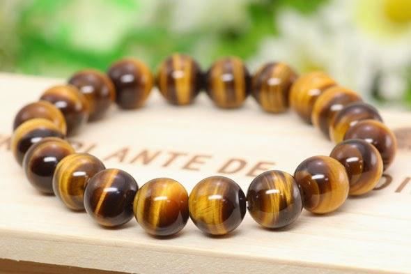 Vòng Đá Phong Thủy Mệnh Thổ - Đá tự nhiên