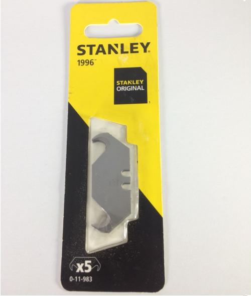 Vỉ 5 lưỡi dao rọc cáp cong Stanley 0-11-983