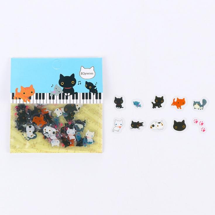 Sticker dán trang trí (80 miếng dán) các loại