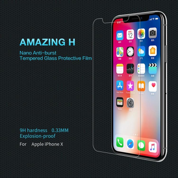 Miếng dán cường lực nillkin cho iphone xr - trong suốt