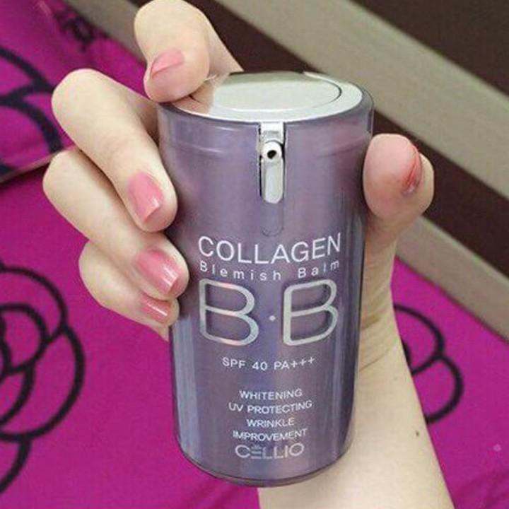 Kem trang điểm BB Collagen Cellio Hàn Quốc 40ml (Da tự nhiên)