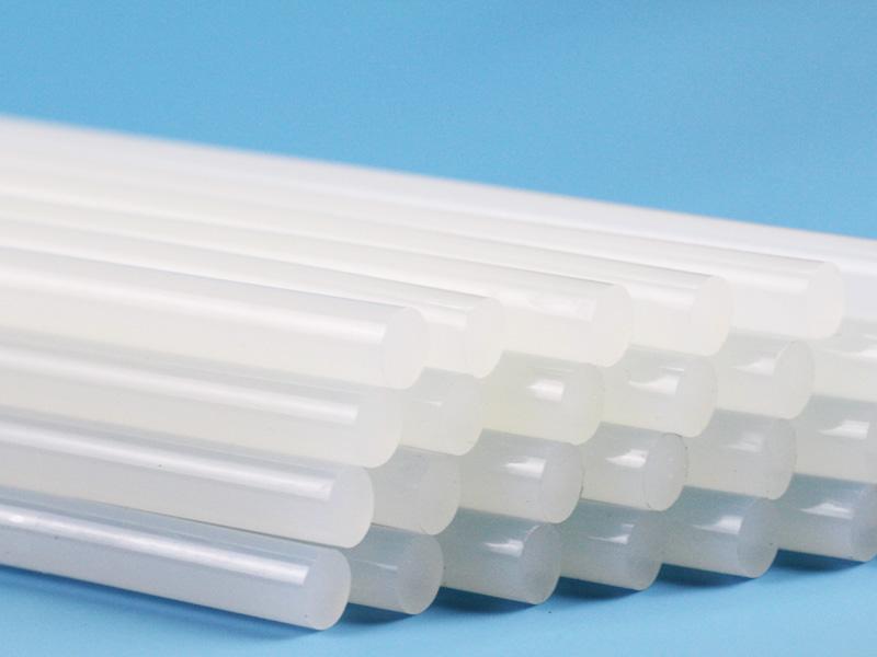 Combo 100 cây keo nến - Keo silicon loại to 10mm / màu trắng