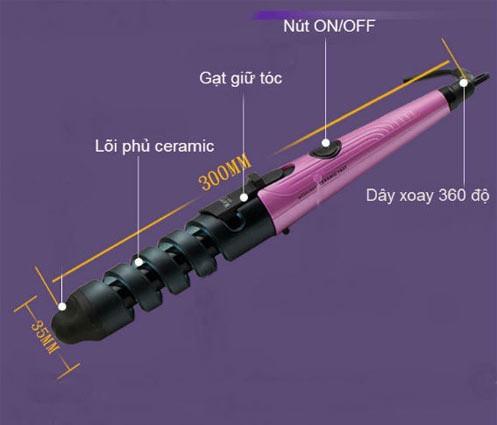 Máy Uốn Tóc Xoắn Ốc KIỂU MỚI NHẤT