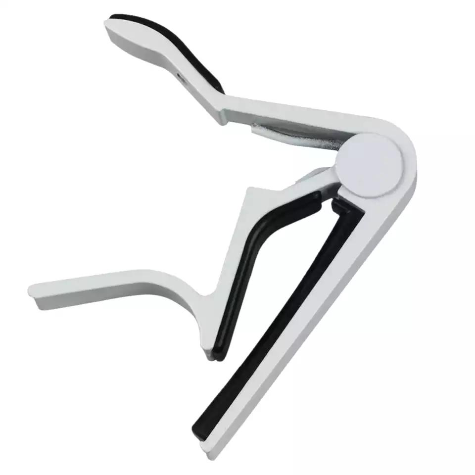 CAPO GUITAR CHẤT LIỆU KIM LOẠI MÀU TRẮNG