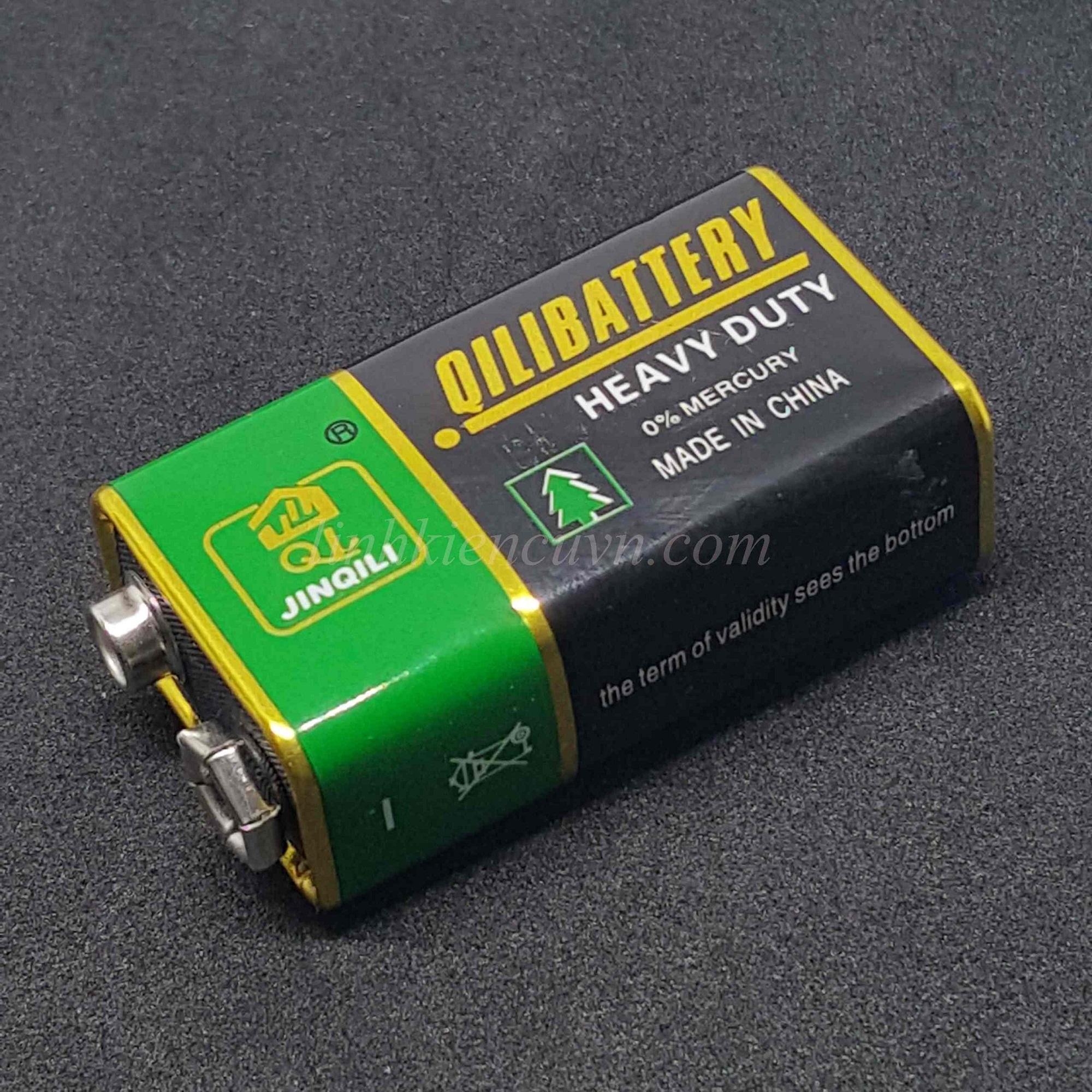 Pin 9v vuông cho thiết bị điện tử