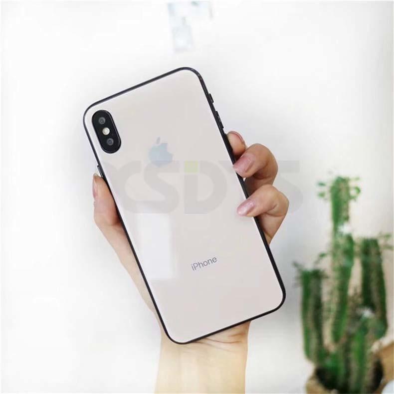 Kính Cường Lực Mặt Sau 5D Cho iPhone Xs Max - Đen