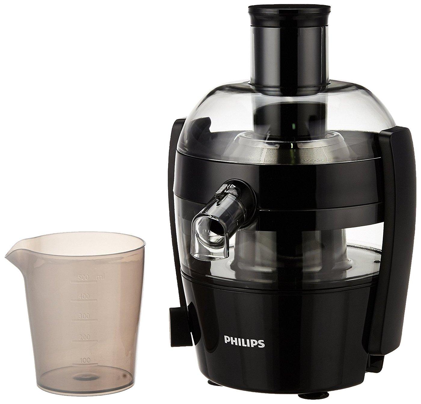 Máy Ép Trái Cây Philips Hr1832 - Hàng nhập khẩu (Đen)