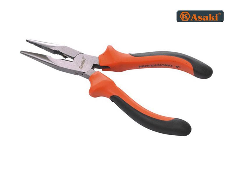 Kìm nhọn Asaki AK-8107 (dài 20cm - 8inch)